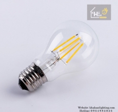 Bóng đèn led edison A60 vỏ trong 4W