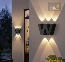 Đèn vách tường hiện đại 5 tia Led kiểu chữ cái W AR-8805